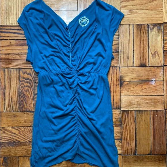 Free People Tops - NWOT vintage free people blue v neck shirt size:M